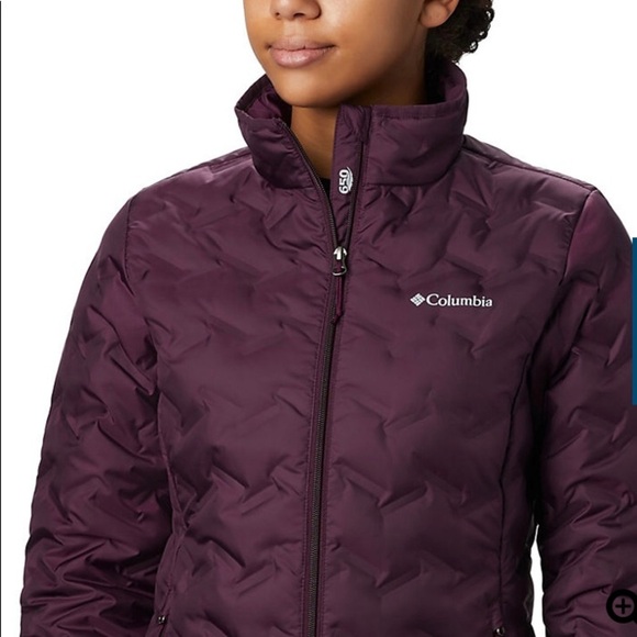 Columbia Black Cherry 650 Down Puffer Jacket XL - Picture 3 of 6